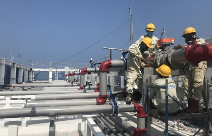 Mùa hè trên công trường dự án Marriott Courtyard Đà Nẵng